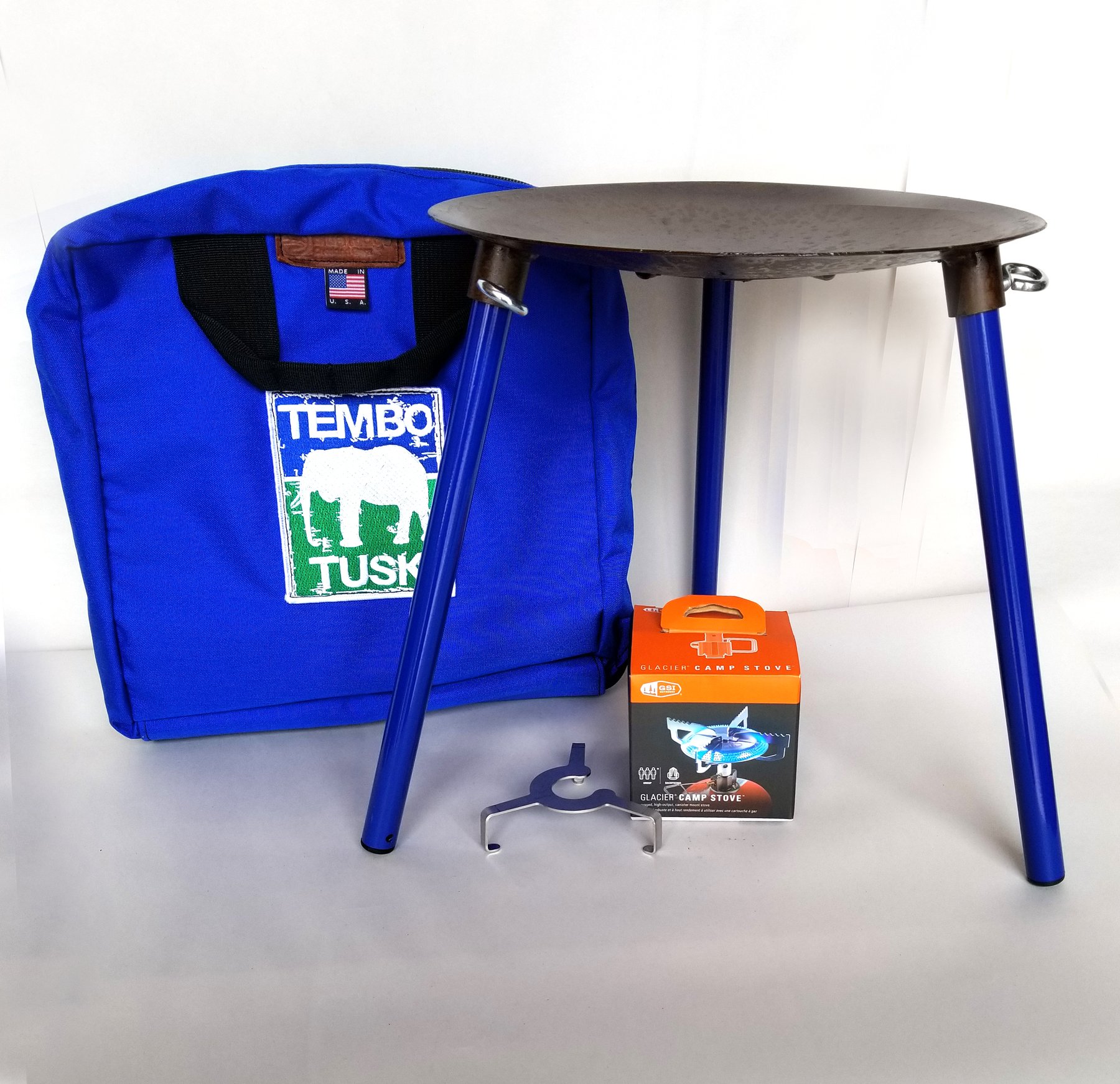 Tembo Tusk Adventure Skottle Grill Kit - Click Image to Close